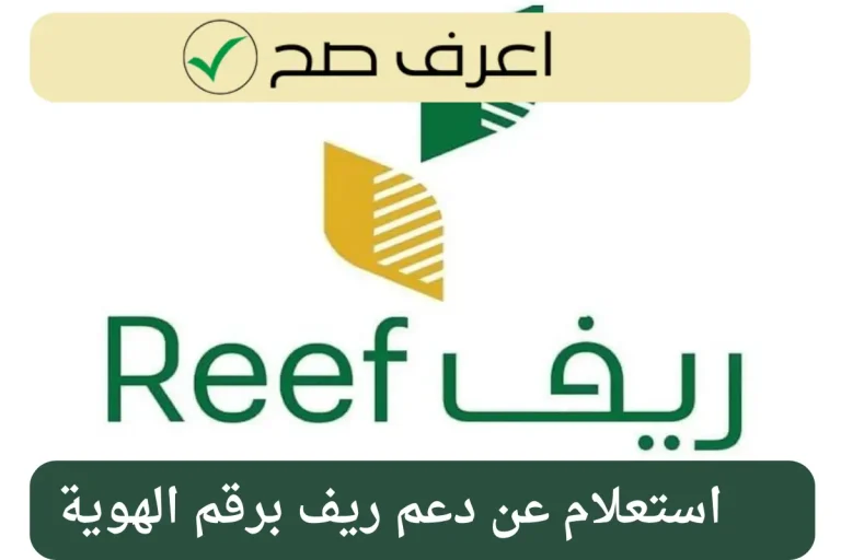 استعلام عن دعم ريف برقم الهوية